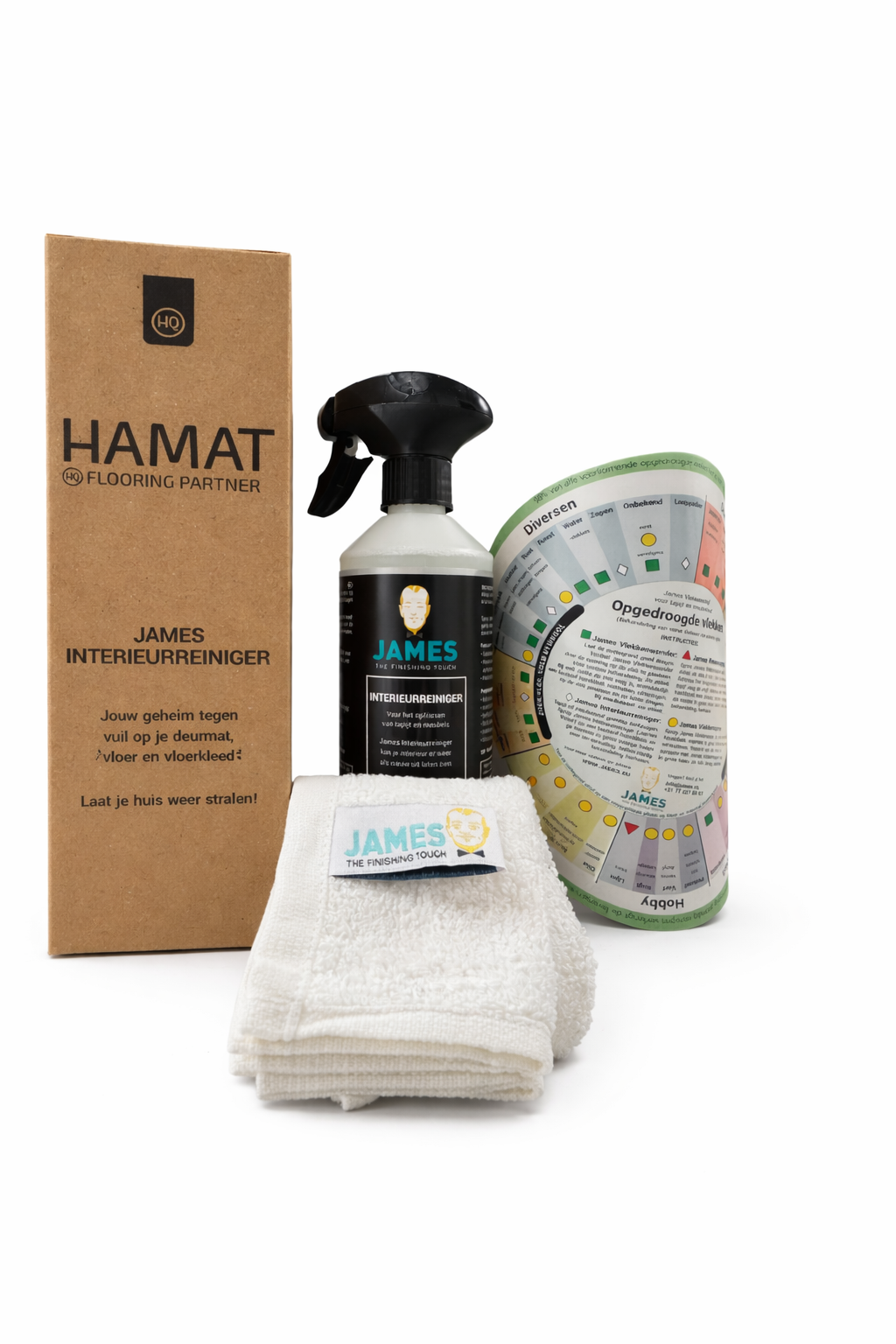 James Geschenkset Interieurreiniger