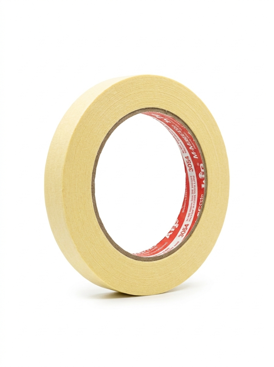 Afplaktape 18mm (Kip 3804 Masking tape 18mmx50mtr)