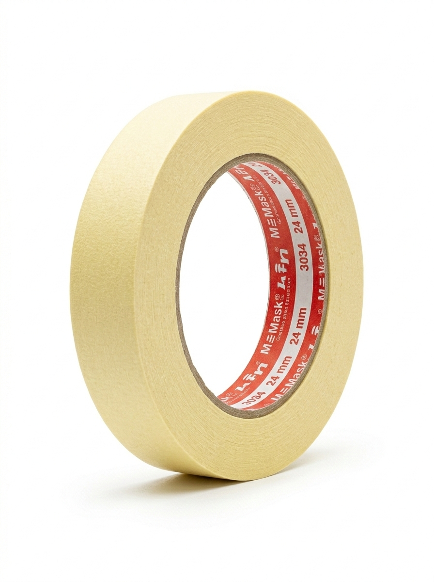 Afplaktape 24mm (Kip 3804 Masking tape 24mmx50mtr)