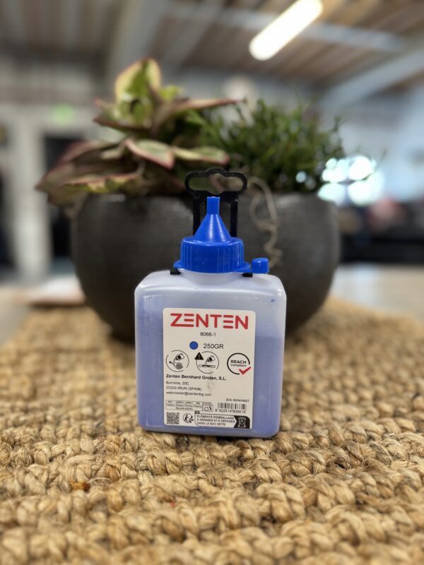 Slaglijn kleurkrijt 250gr blauw